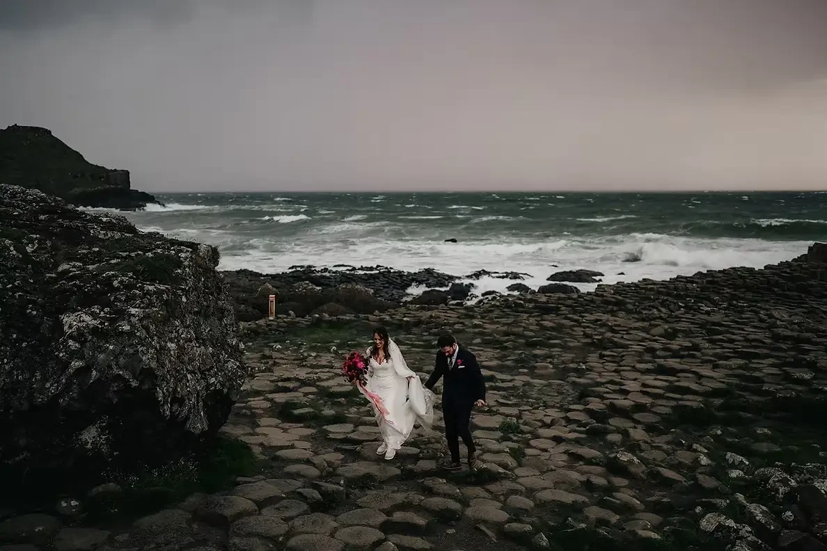 Real Bride Laura in Lillian West: Dreamy Northern Ireland Wedding. Mobile Image