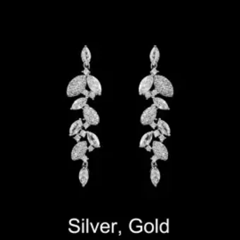 DS Bridal EA-409-Silver #0 default Silver thumbnail