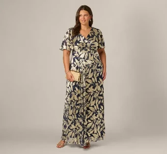 Adrianna Papell AP1E211045 #0 default Navy/Gold thumbnail