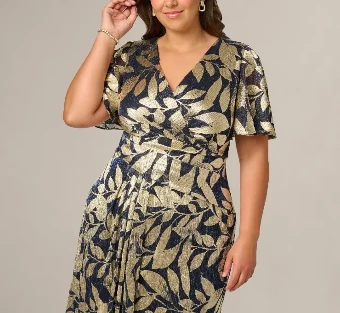 Adrianna Papell AP1E211045 #1 Navy/Gold thumbnail
