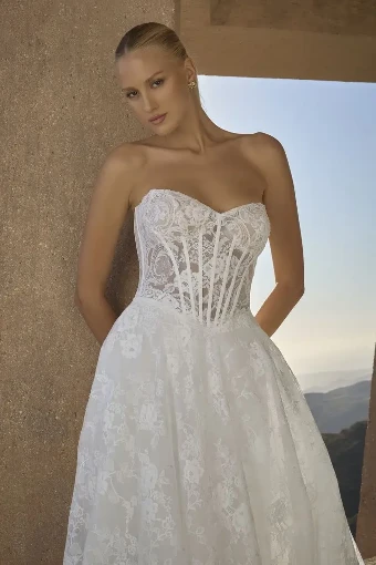 Casablanca Bridal 2621 #1 Ivory/Nude/Ivory thumbnail