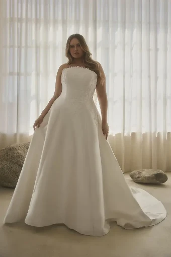Casablanca Bridal 2624-2C #0 default Ivory/Ivory thumbnail