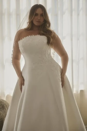 Casablanca Bridal 2624-2C #1 Ivory/Ivory thumbnail