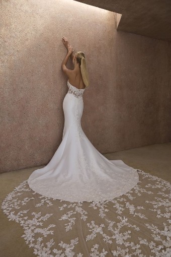 Casablanca Bridal 2617/Esme #1 Ivory/Nude/Ivory thumbnail
