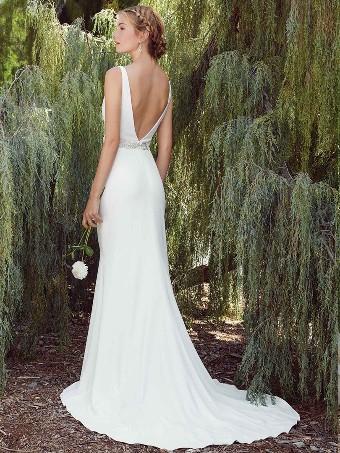 Casablanca Bridal 2268 Delphinium #1 default White/Nude/Silver thumbnail