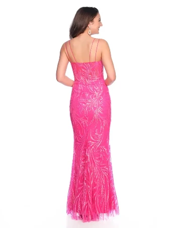 Dave & Johnny 12319 #3 Hot Pink thumbnail