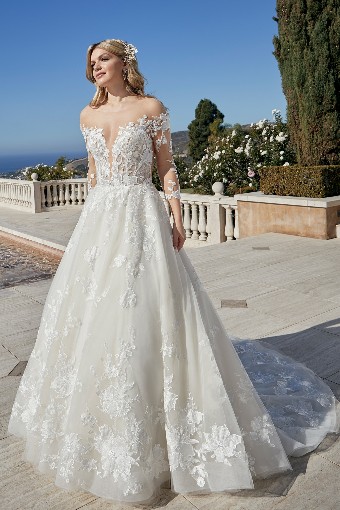 Casablanca Bridal 2459 AS IS #0 default Ivory/Nude/Ivory thumbnail