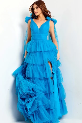 Jovani 48288A #0 default Turquoise thumbnail