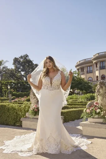 Casablanca Bridal 2504 #0 default Nude/Ivory/Silver thumbnail
