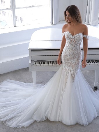 Blue by Enzoani Narine -- unlined -- DISCONTINUED #0 default Sand/Ivory/Nude thumbnail