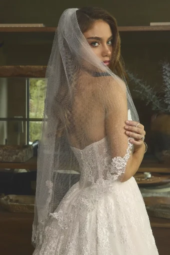 Casablanca Bridal 2652-INI Linette #1 Ivory/Nude/Ivory thumbnail