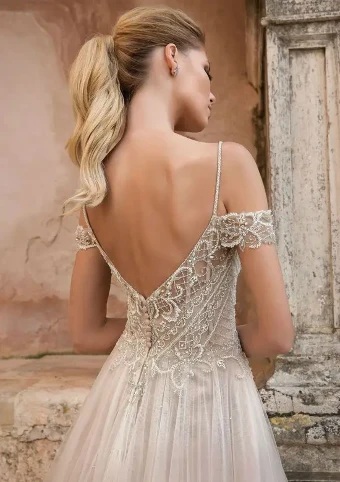 Justin Alexander 88052 #1 Ivory/Nude thumbnail